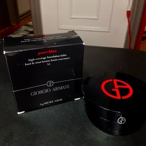 Giorgio Armani Power Fabric High Coverage Foundation Balm Shade 5.5